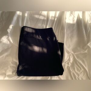 Ashley Stewart  Black Ponte Midi Pencil Skirt Size 16